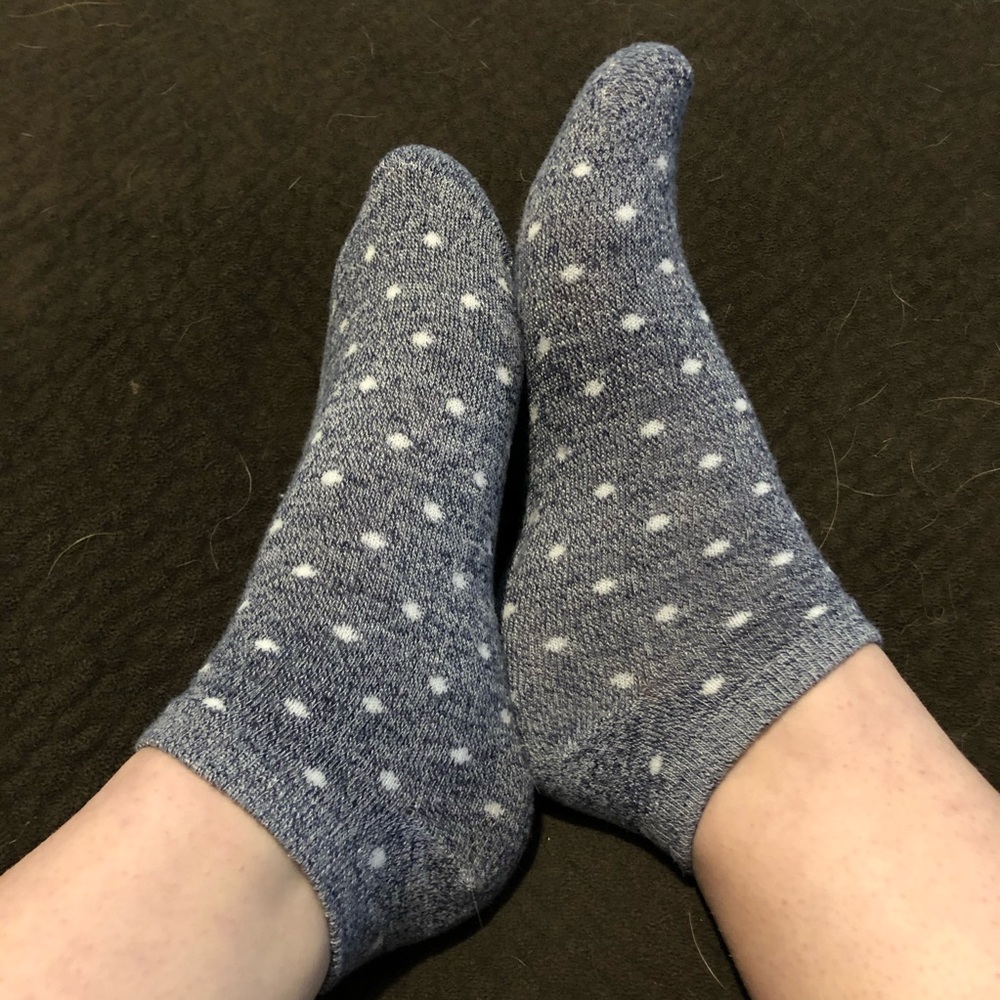 Used ankle socks